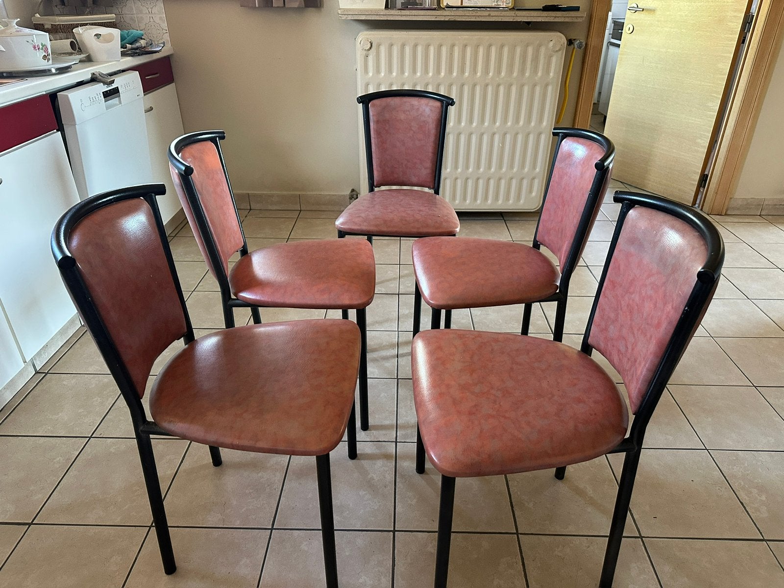 6 keukenstoelen, Enlèvement, Utilisé