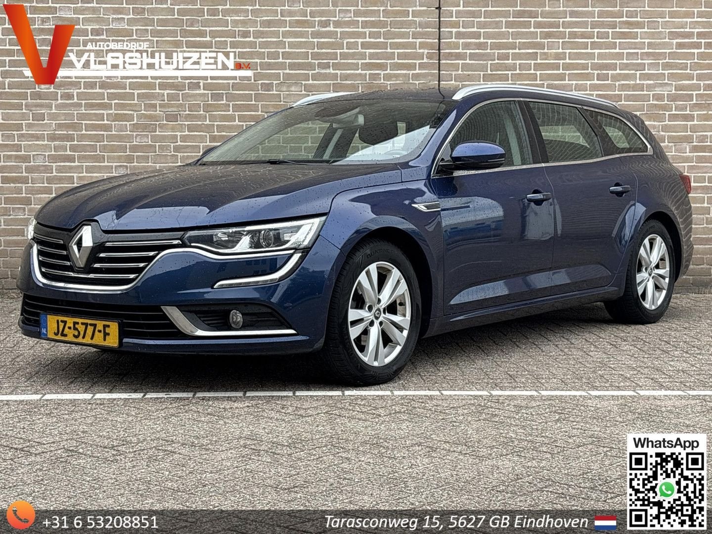 Renault Talisman Estate 1.5 dCi Zen | Cruise | Climate | Nav, Auto's, Renault, Blauw, Bedrijf, Te koop, Talisman