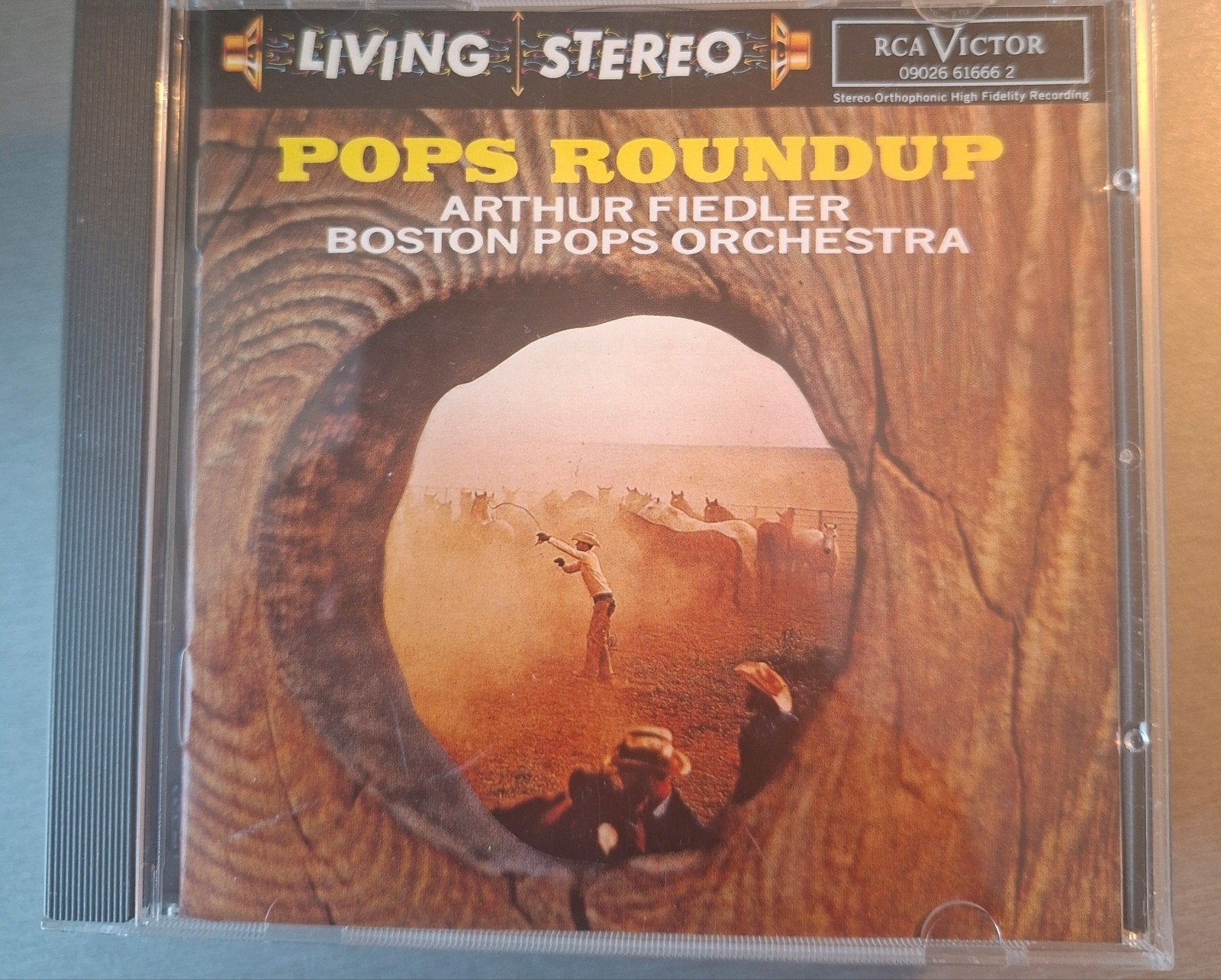 CD. Pops Roundup (chaîne stéréo vivante)., Enlèvement ou Envoi, Utilisé