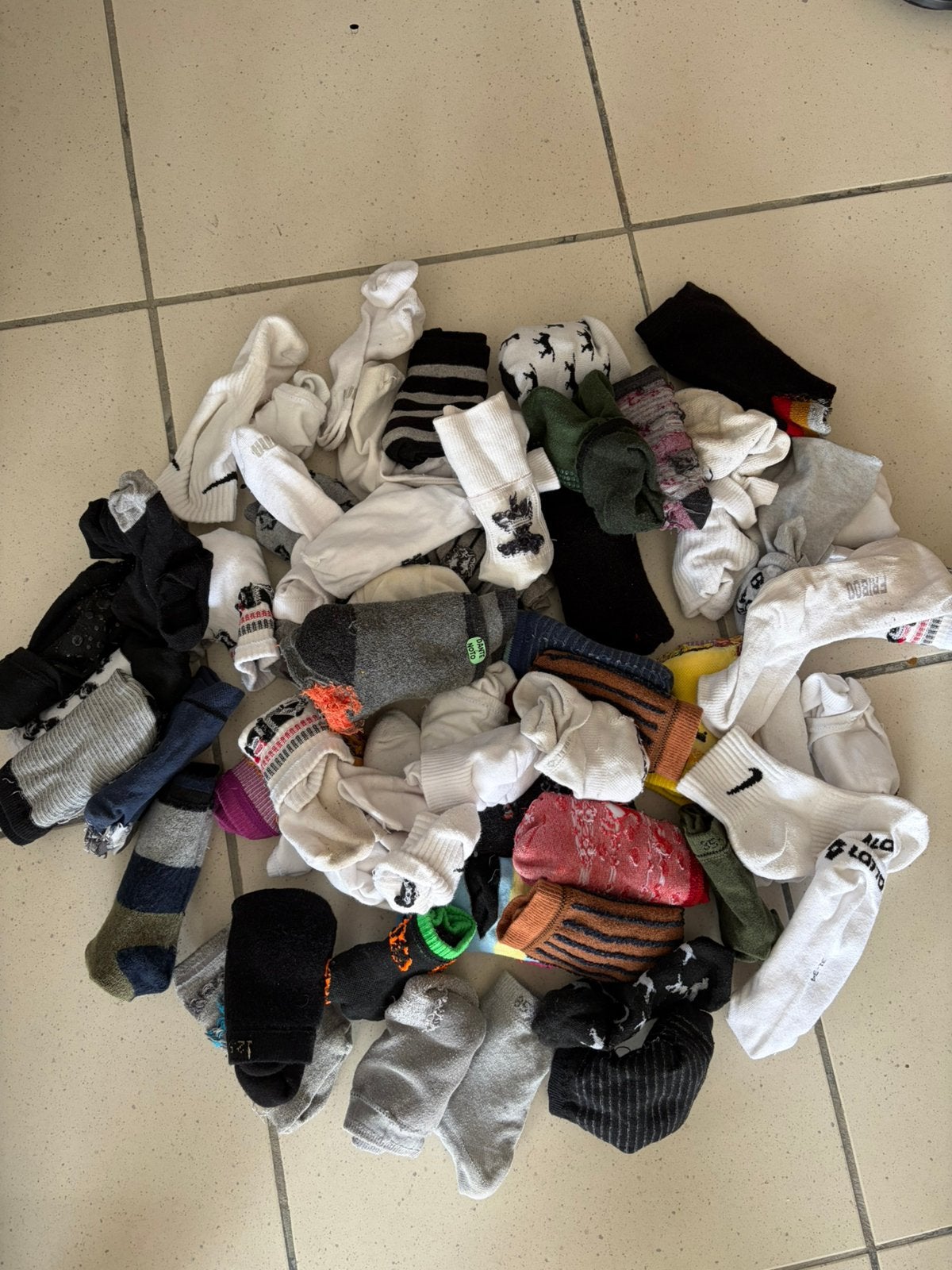 Lots de chaussettes 30-38, Enlèvement, Utilisé
