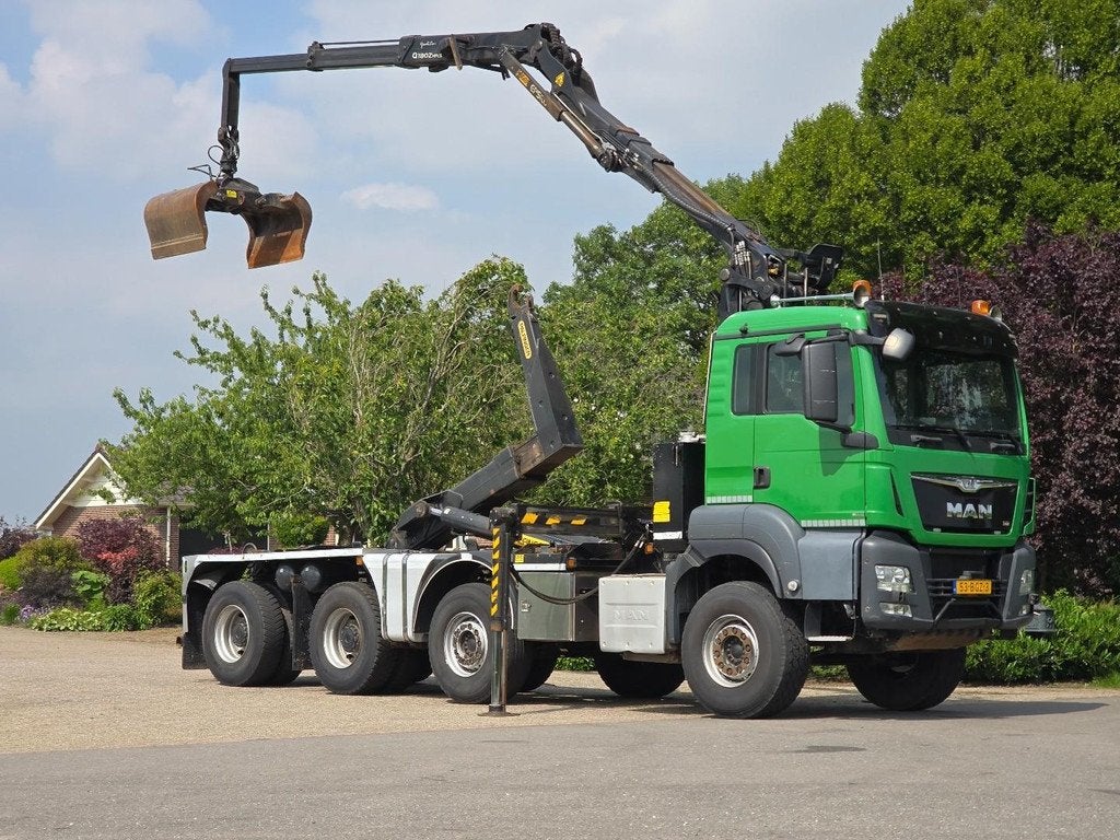 MAN WVT 43/480 480 WIERDA WIDESPREAD 8x4! Z KRAAN/HAAK/ RIJ, Auto's, Automaat, Euro 6, Overige kleuren, MAN