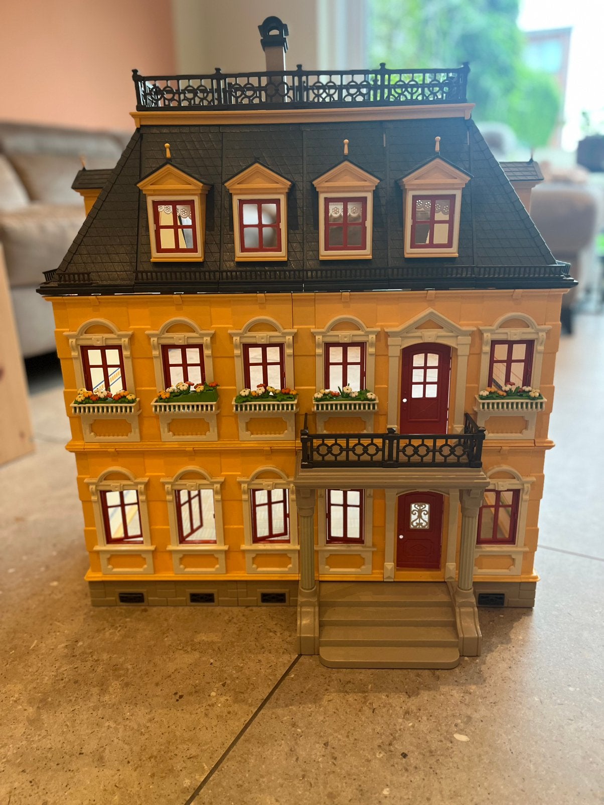 Playmobile groot victoriaans huis 5301, Ophalen, Zo goed als nieuw, Poppenhuis