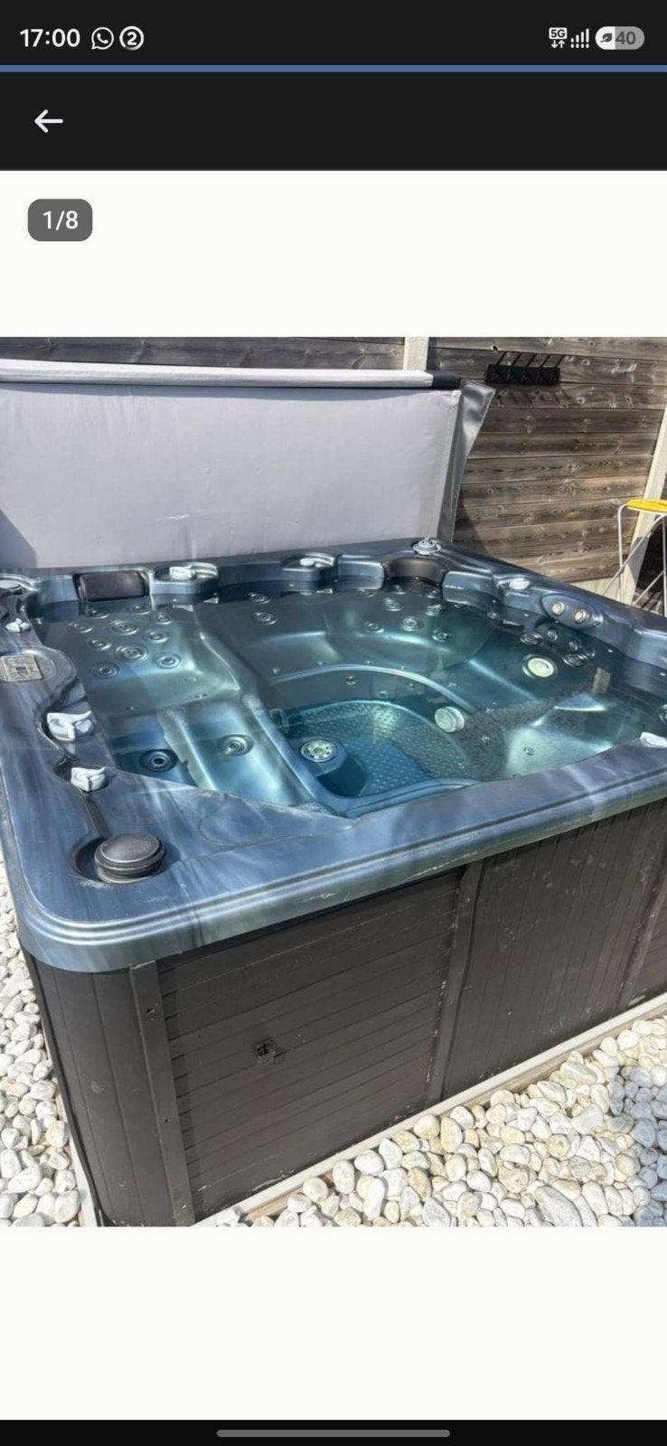jacuzzi gratis geleverd geplaatst en 1j garantie, Verzenden