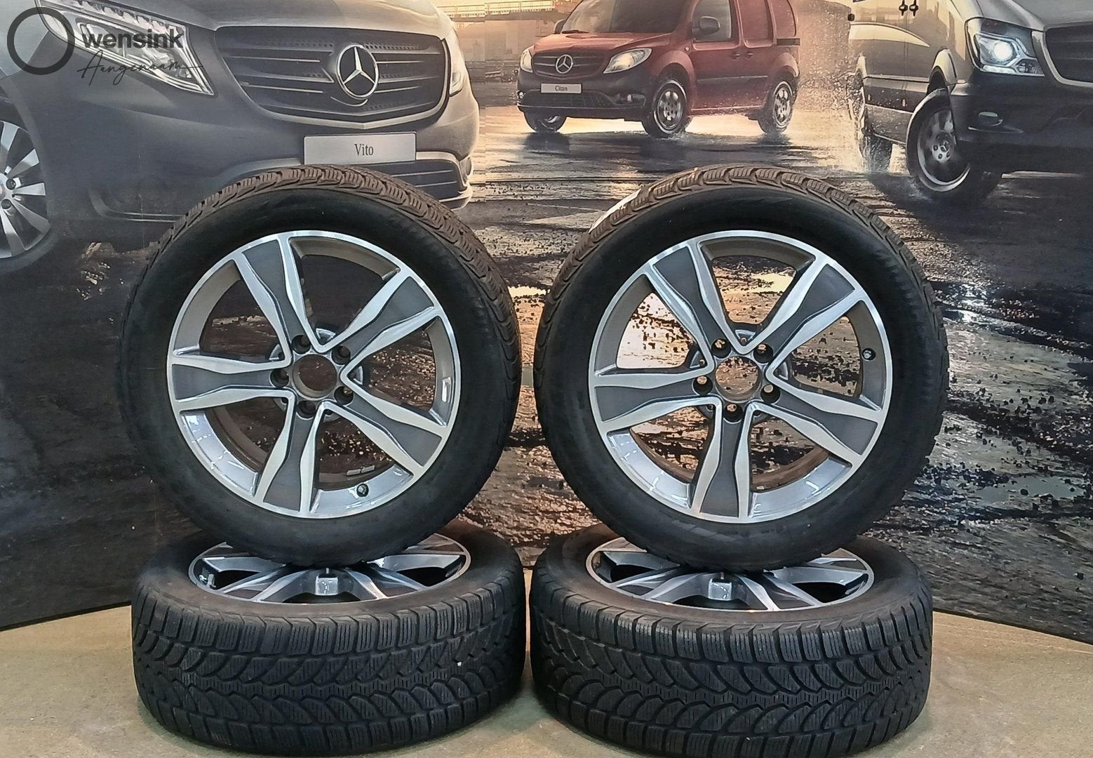Winterset Mercedes-Benz C-klasse 205 17" (#983), Pneus et Jantes, Pneus hiver, Véhicule de tourisme, -