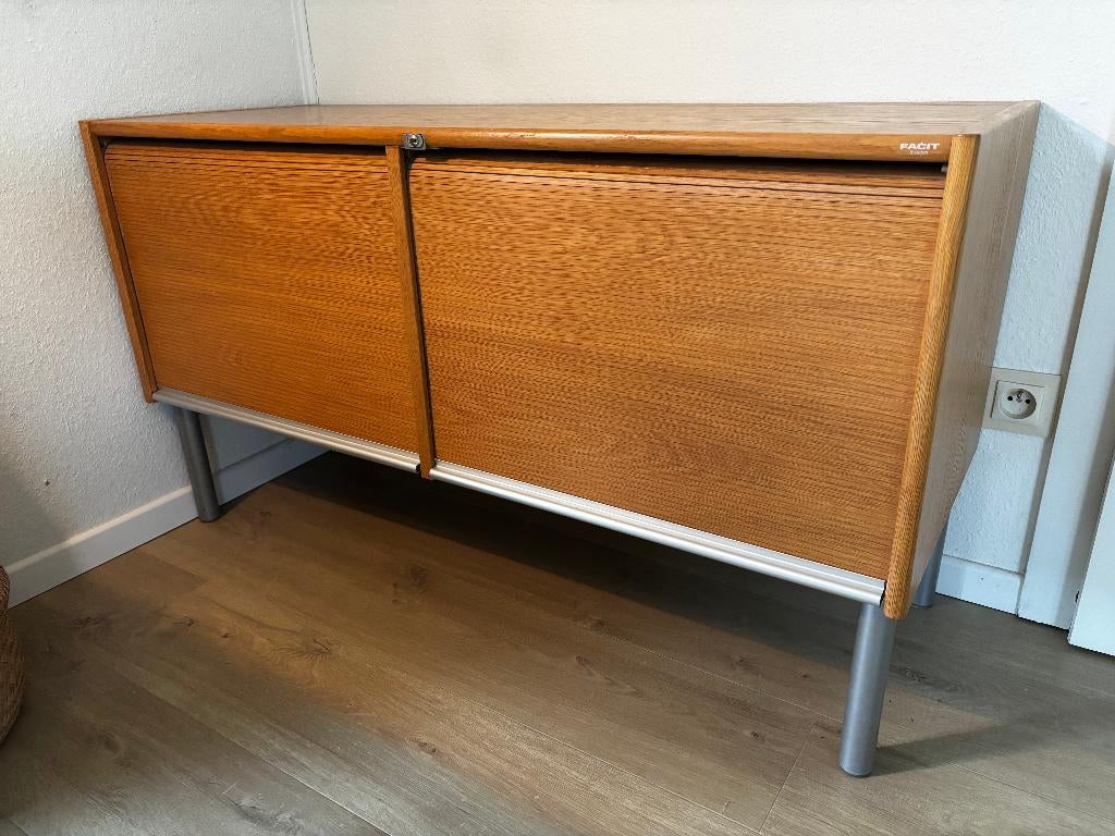 Archiefkast FACIT - met roldeuren, Ophalen, 100 tot 150 cm, Meerdere deuren, Zo goed als nieuw