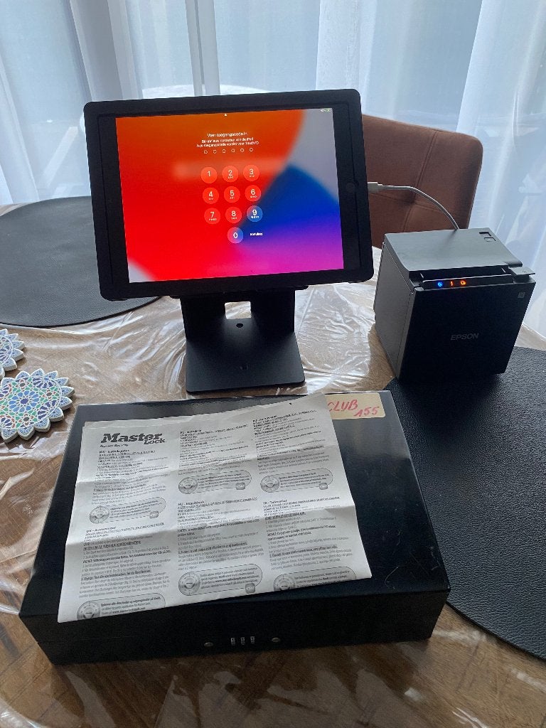 Caisse enregistreuse, Articles professionnels, Enlèvement