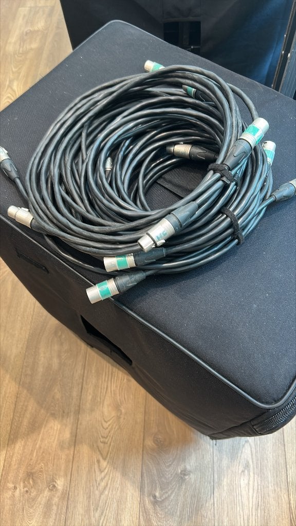 4-pins xlr kabel van 5m ( neutrik), Audio, Tv en Foto, Audiokabels en Televisiekabels, Ophalen, Gebruikt, 2 tot 5 meter, Overige kabels