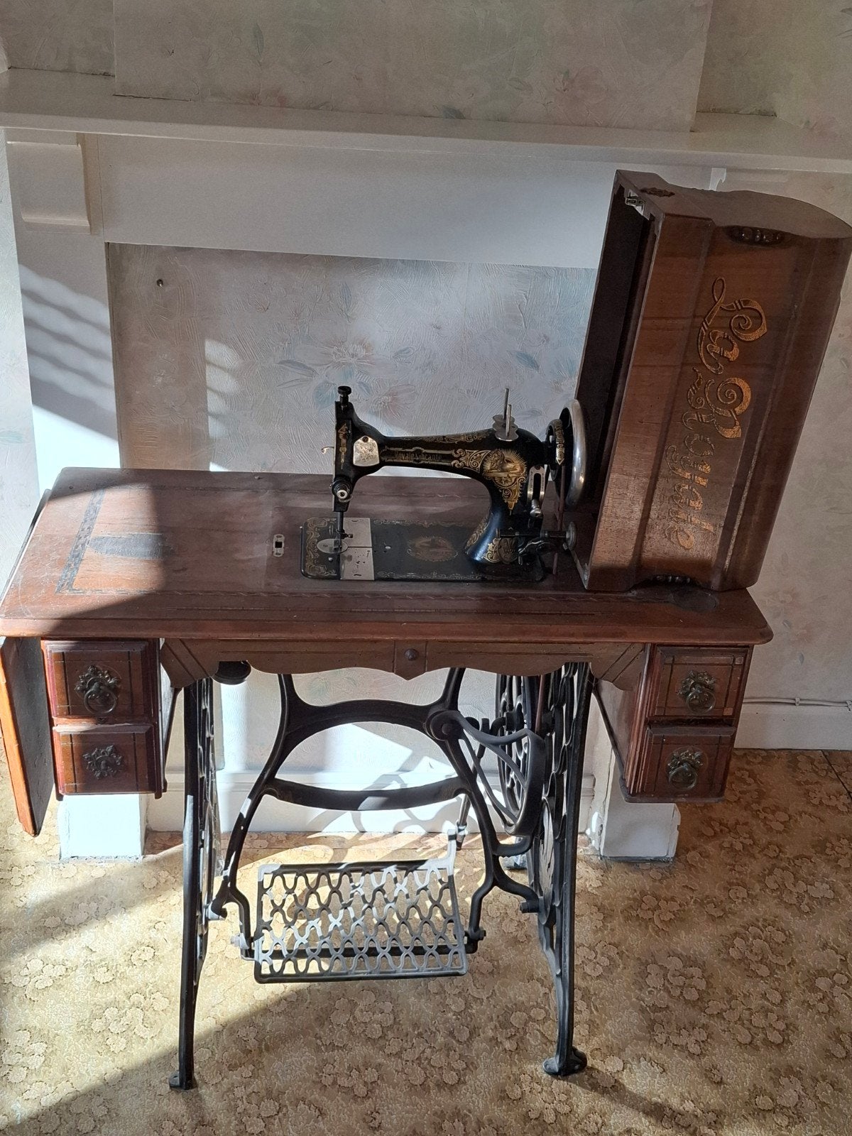 Ancienne machine, Enlèvement