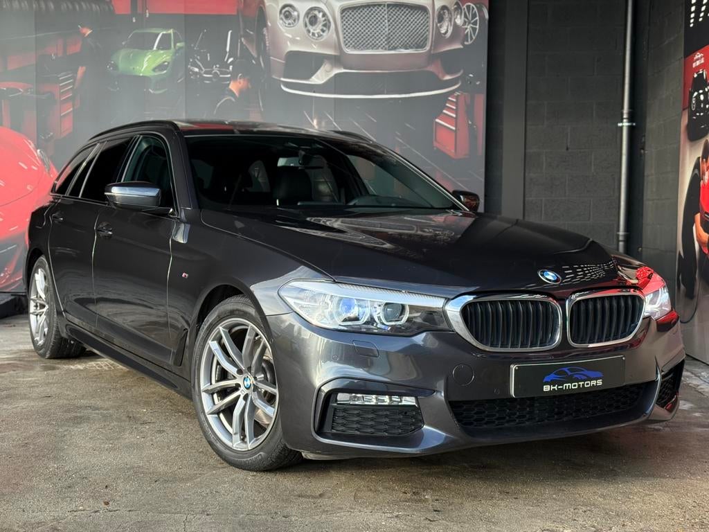 Bwm 520d G31 Touring M Sport Pakket, Auto's, BMW, Automaat, 1998 cc, 4 cilinders, Zwart
