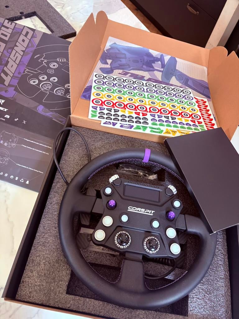 CONSPIT Racing 310 apex sim racing wheel stuur racing, Games en Spelcomputers, Ophalen, Nieuw