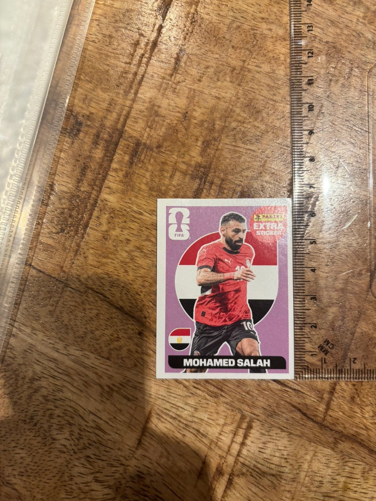 Autocollant supplémentaire Panini - Violet Mohamed Salah, Collections, Autocollants, Enlèvement ou Envoi