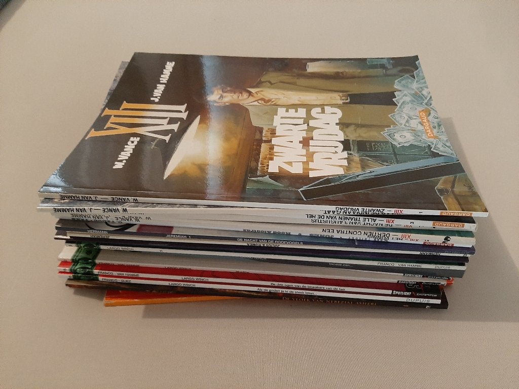 Groot Pakket Strips XIII (13) te koop / Los te koop, Boeken, Stripverhalen, Ophalen of Verzenden