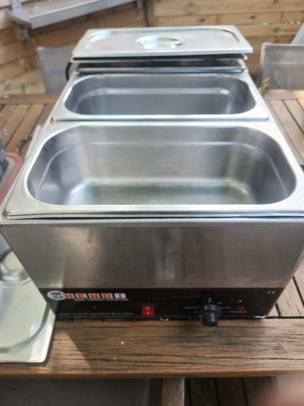 Bain marie, Enlèvement