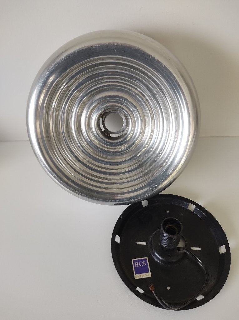 Flos - Lampe murale/plafonnier Padina - '60, Maison & Meubles, Lampes | Appliques, Utilisé, Métal, Applique murale, E14 (petit)