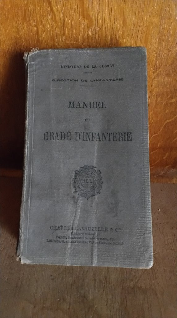 Militaria ancien livre, Ophalen of Verzenden, Landmacht, Boek of Tijdschrift
