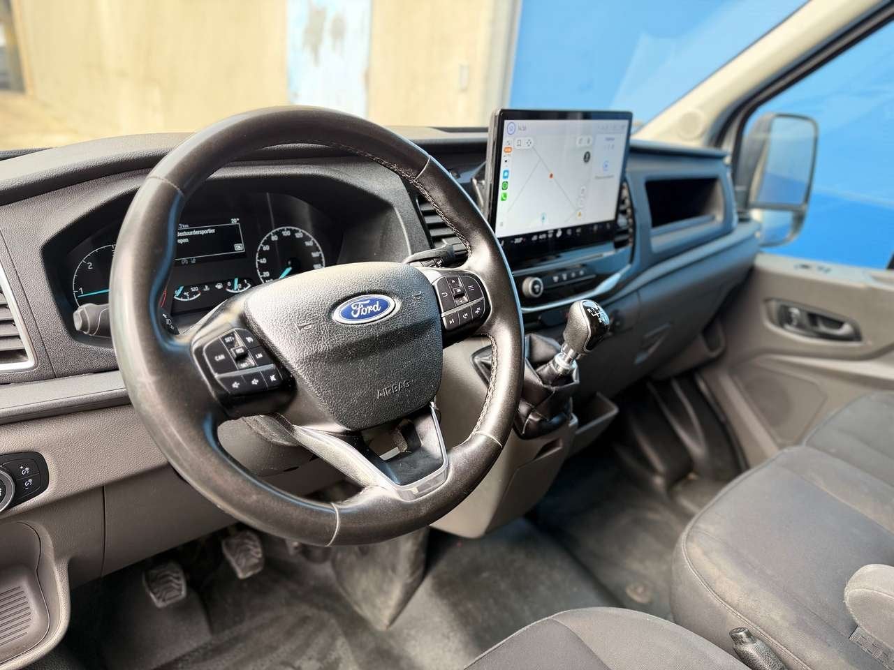 Ford Transit 2.0 TDCi L3H2 Carplay - Trekhaak (€18.554 excl, Auto's, 1995 cc, Electronic Stability Program (ESP), 0 kg, Wit