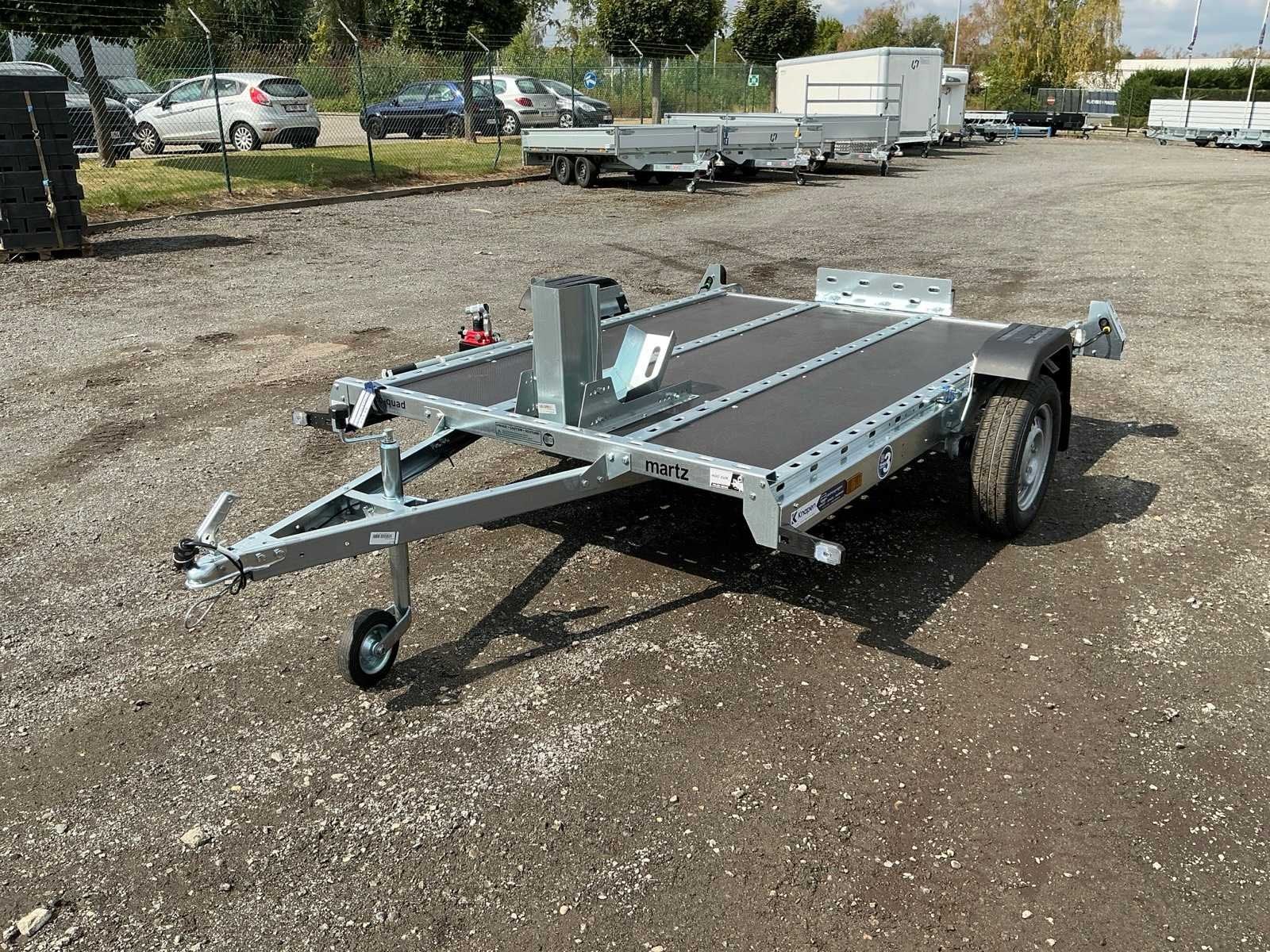 Martz GP ATV MotoQuad Hyrdolic 750kg 2026 - Remorque - Remor, Utilisé