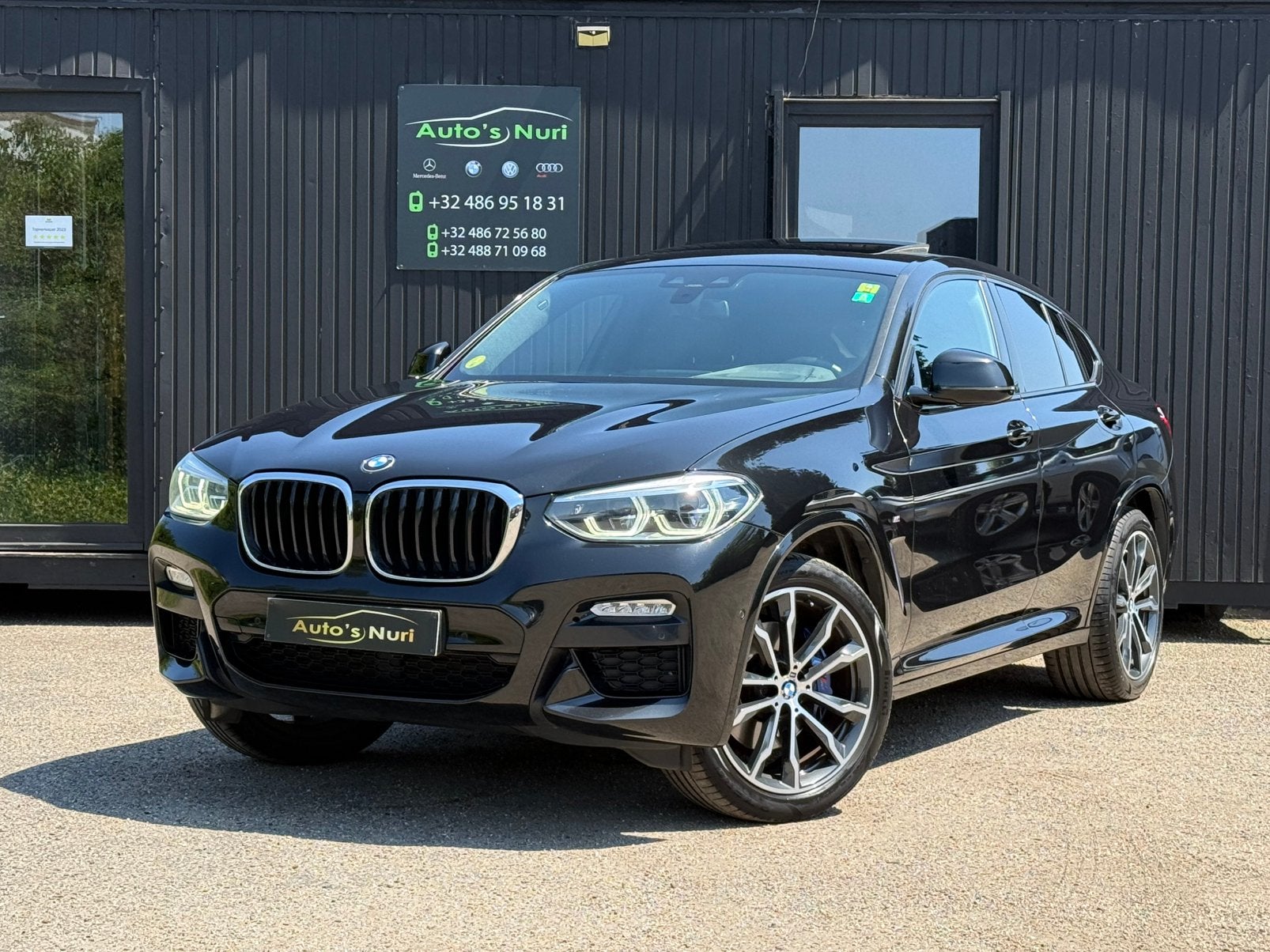 Bmw x4 2.0d 2019 Xdrive m-pakket diesel btw 12M GARANTIE, Auto's, BMW, Automaat, 4 deurs, Euro 6, Zwart