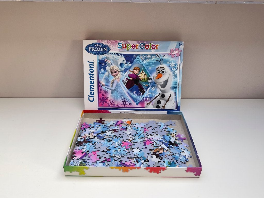 Puzzle La Reine des Neiges Disney Frozen – Clementoni, Enlèvement ou Envoi, Autres personnages, Utilisé, Autres types
