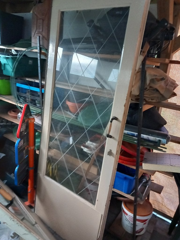 binnendeuren opknap, Porte intérieure, Enlèvement, Verre, 200 à 215 cm
