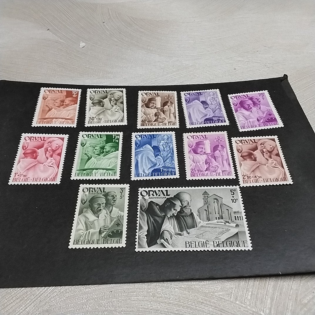 BELGIE 556/567 scharnier met cote 15,00 €, Ophalen of Verzenden