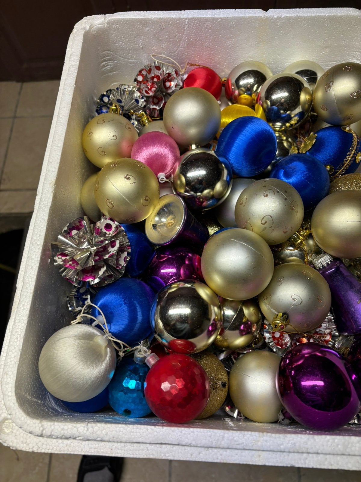 Kerst versiering, Ophalen, Gebruikt