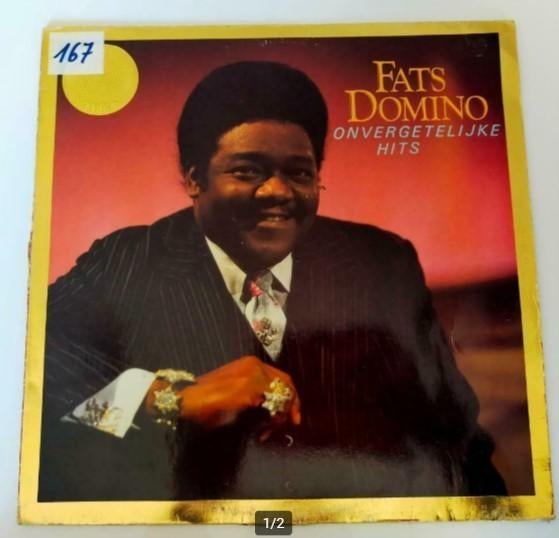 Vinyl LP Fats Domino Hits Blues Jazz piano Soul Funk Pop, Ophalen of Verzenden, 12 inch, Blues
