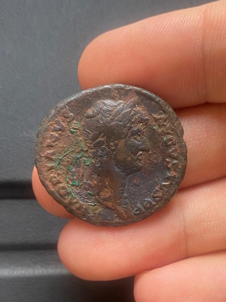 Hadrianus Dupondius, Timbres & Monnaies, Monnaies | Europe | Monnaies non-euro, Envoi, Italie, Monnaie en vrac