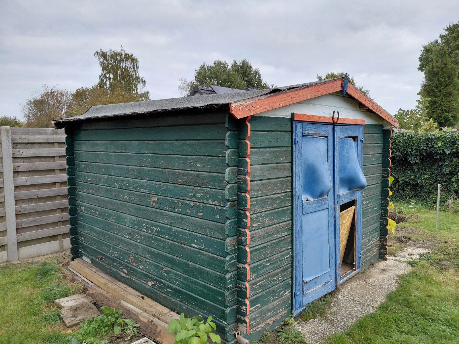 tuinhuis, Ophalen, Tuinhuis, Zonder ramen, 250 tot 300 cm