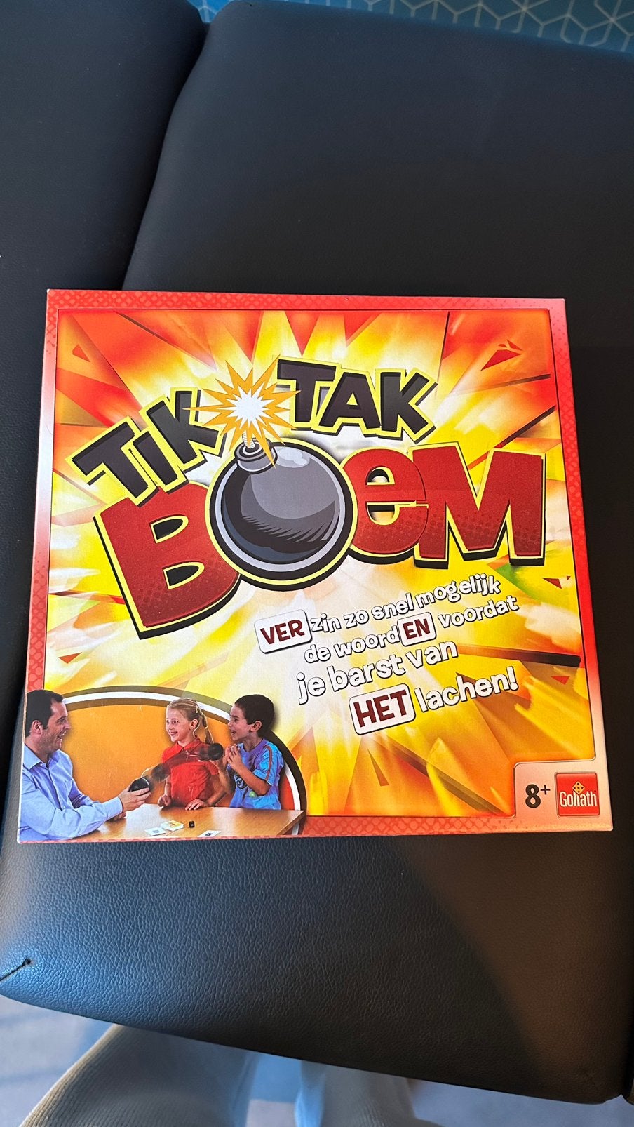 Tik Tak Boem - Goliath (Woordspel met 'bom'), Ophalen of Verzenden, Zo goed als nieuw