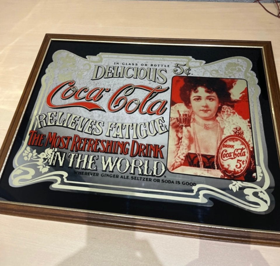 Coca-Cola spiegel, Ophalen, Gebruikt, Overige typen