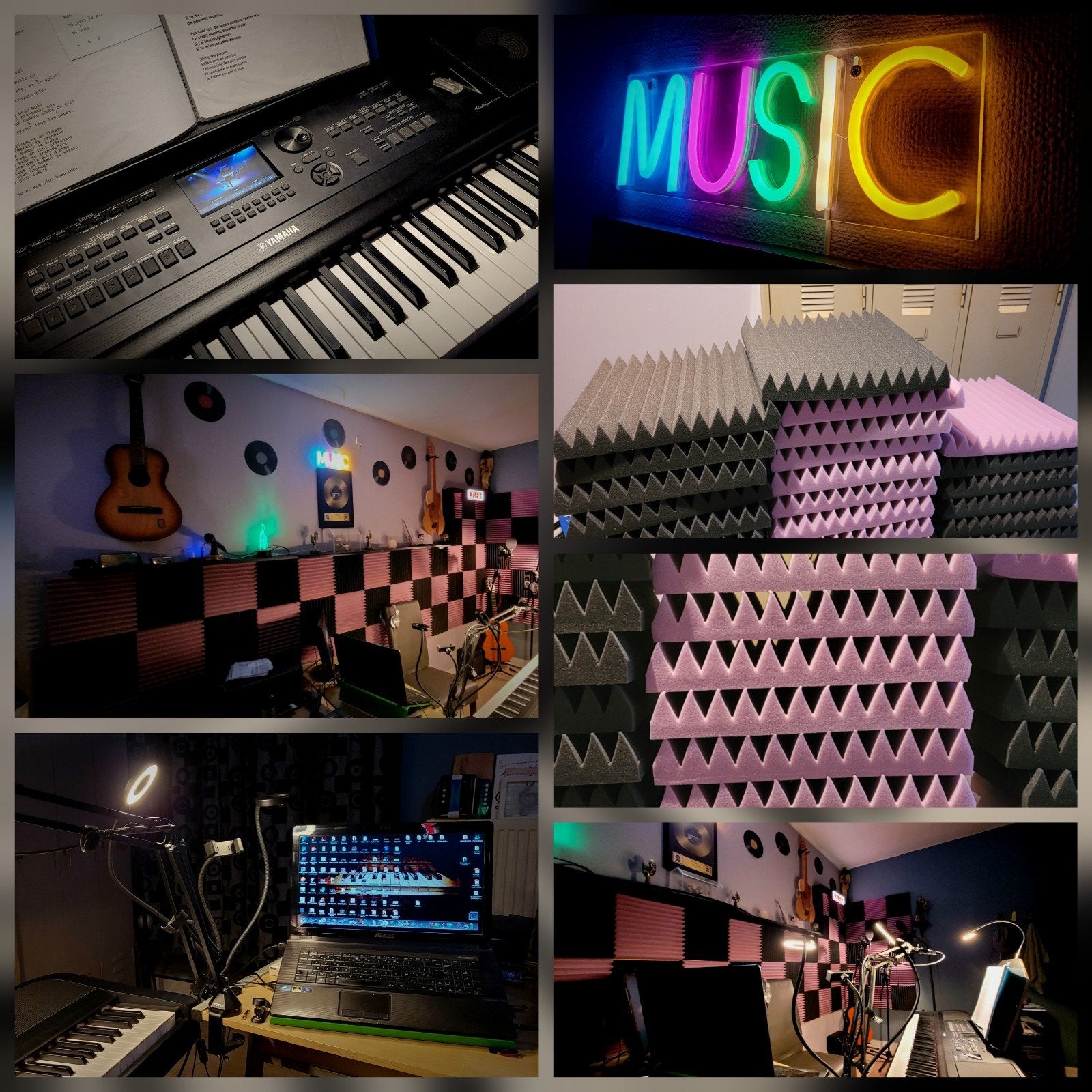 Studio complet avec piano Yamaha, Ophalen, Piano