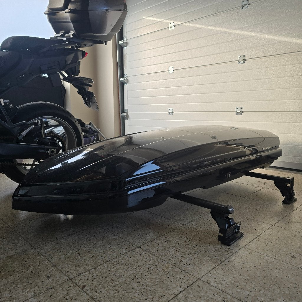 Porsche Dynamic 800 dakkoffer Thule, Auto diversen, Dakkoffers, Ophalen, Gebruikt