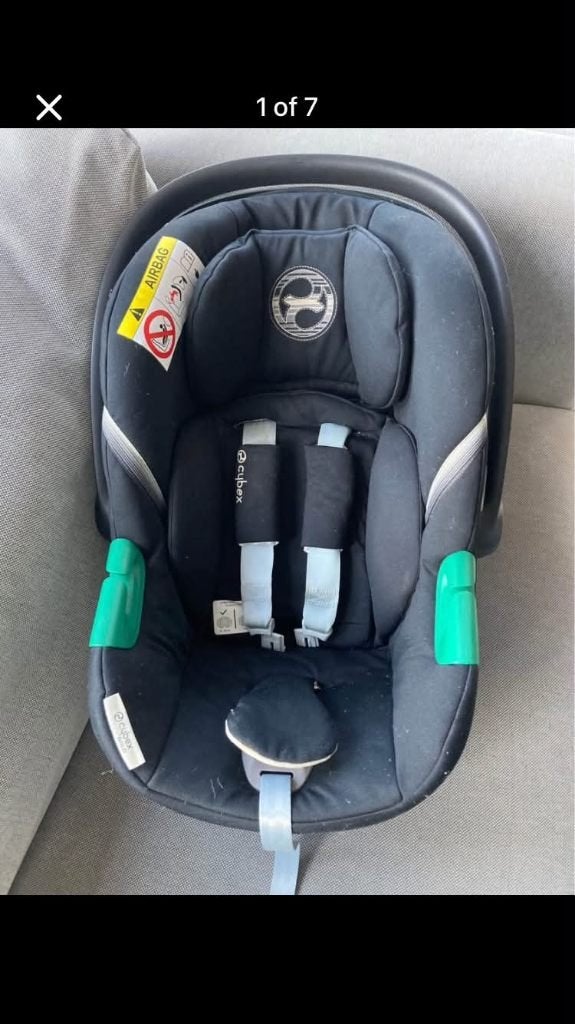 Siège auto Cybex Aton S2 i-Size avec accessoires, Enfants & Bébés, Autres marques, Ceinture de sécurité, Enlèvement, Utilisé