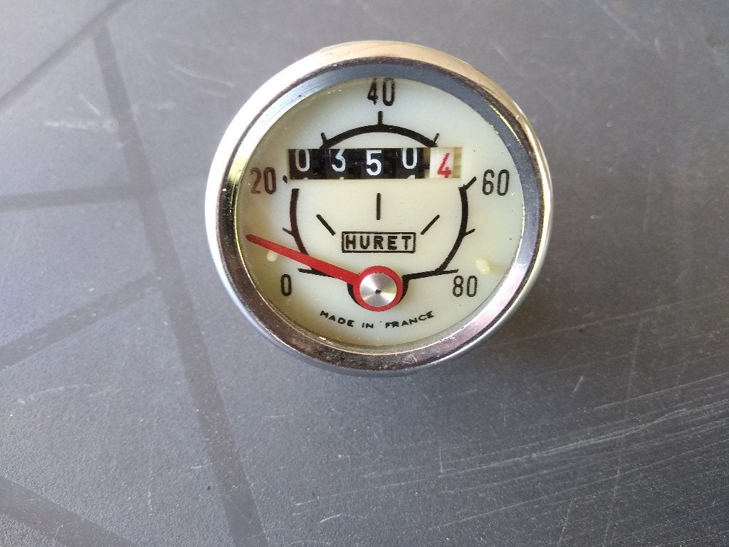 Huret kilometer teller Peugeot Mobylette Motobecane, Enlèvement ou Envoi, Comme neuf, Phare, Autres marques