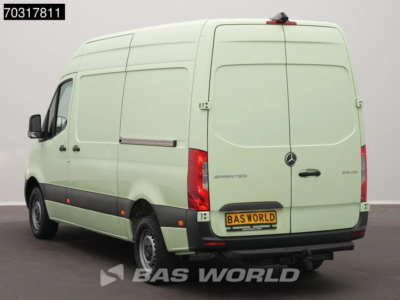 Mercedes Sprinter 319 CDI 3.0L V6 Automaat 2x Schuifdeur L2H, Stof, Gebruikt, Euro 6, 2000 kg