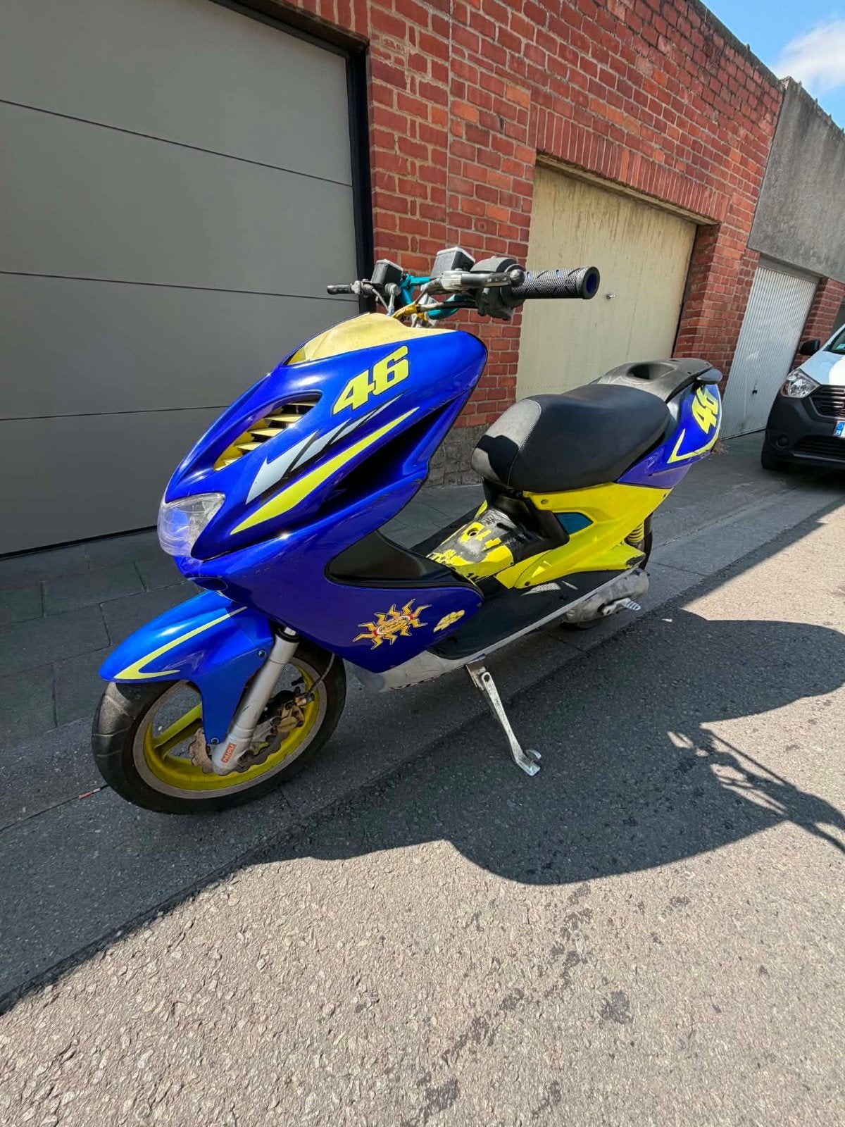 Yamaha Aerox, Enlèvement, Aerox