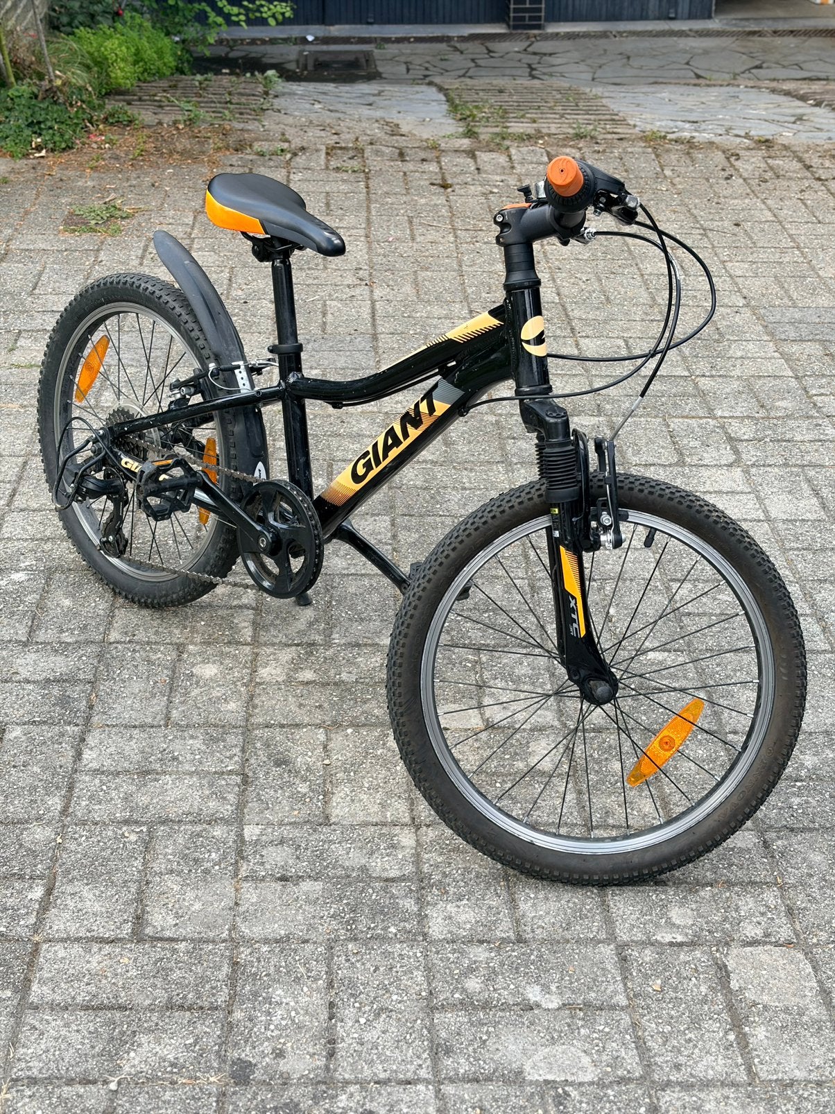 Vélo enfant 20 pouces - Giant - idéal pour 6 à 9 ans, Ophalen, Velgrem, Voetsteunen, 16 tot 20 inch