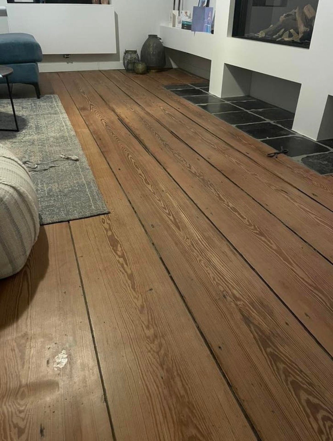 Oude parketvloer - American Pinewood, Doe-het-zelf en Bouw, Vloerdelen en Plavuizen, Gebruikt, Parket, Hout, 150 cm of meer, 10 tot 30 cm