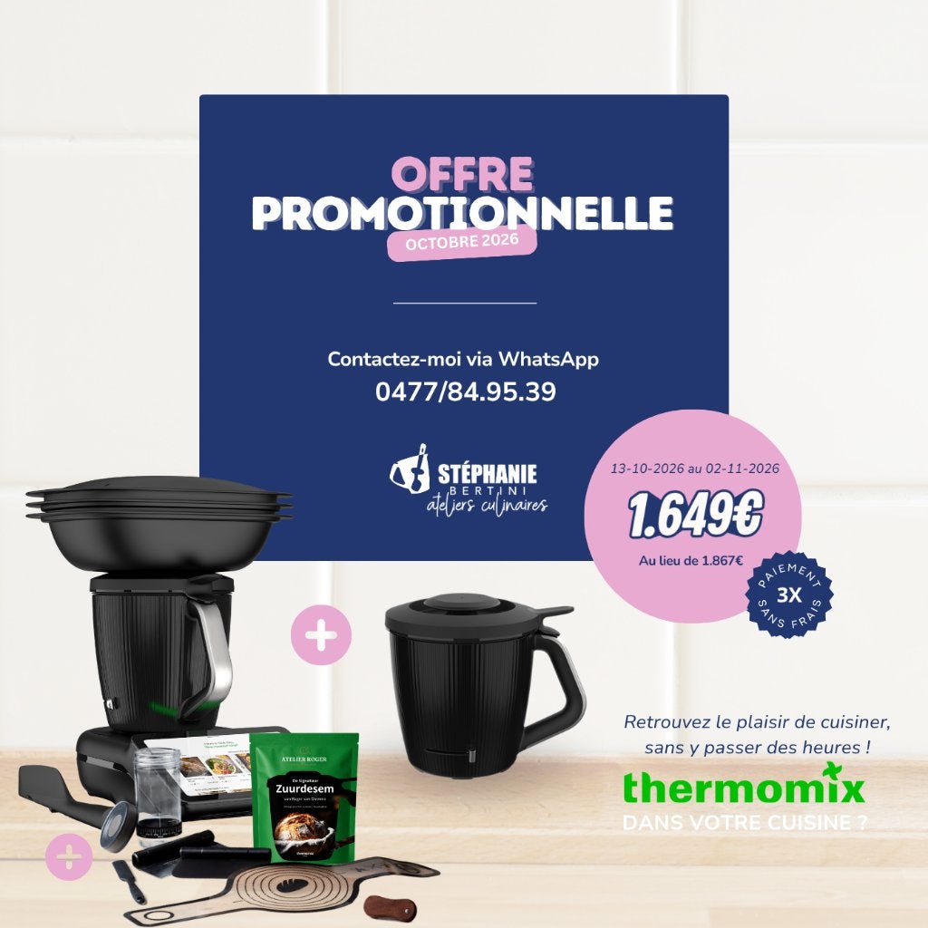 Thermomix (Bimby) Liège |Promo Octobre 2026 | + de 100€ 🎁, Neuf, Résiste au lave-vaisselle, Enlèvement, 4 litres ou plus