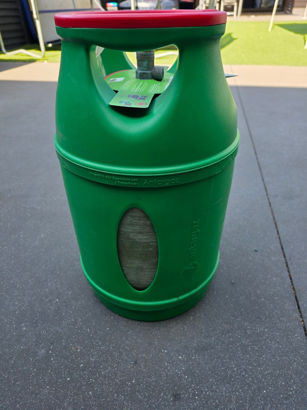 Antargaz Propaan Gasfles 8kg  incl. Waarborgkaart 45 euro, Ophalen
