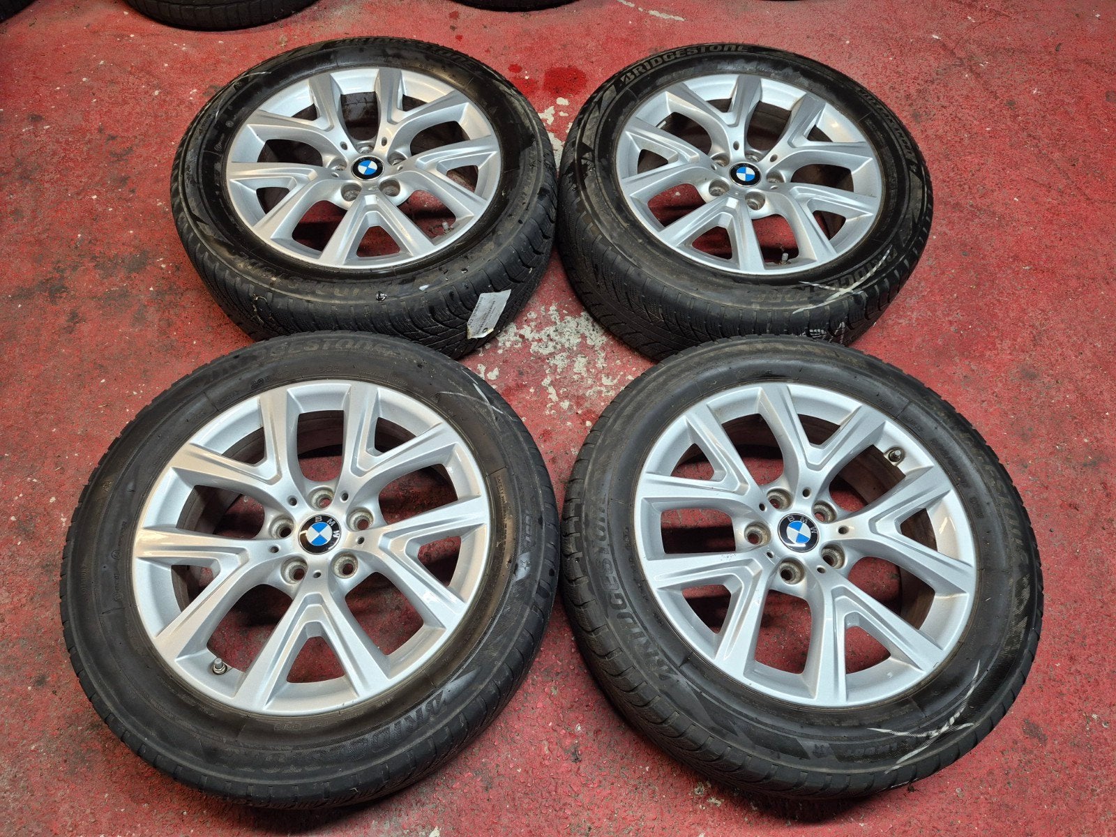 jantes BMW origine 17" kit hiver X1 F48 et X2 F39 5x112, Enlèvement, Utilisé, BMW