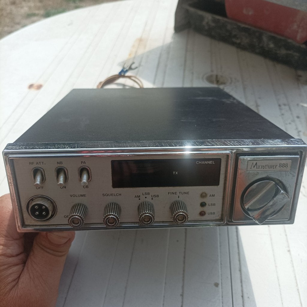 Mercury 888 - Cibi Vintage, Télécoms, Enlèvement ou Envoi, Utilisé, Émetteur et Récepteur
