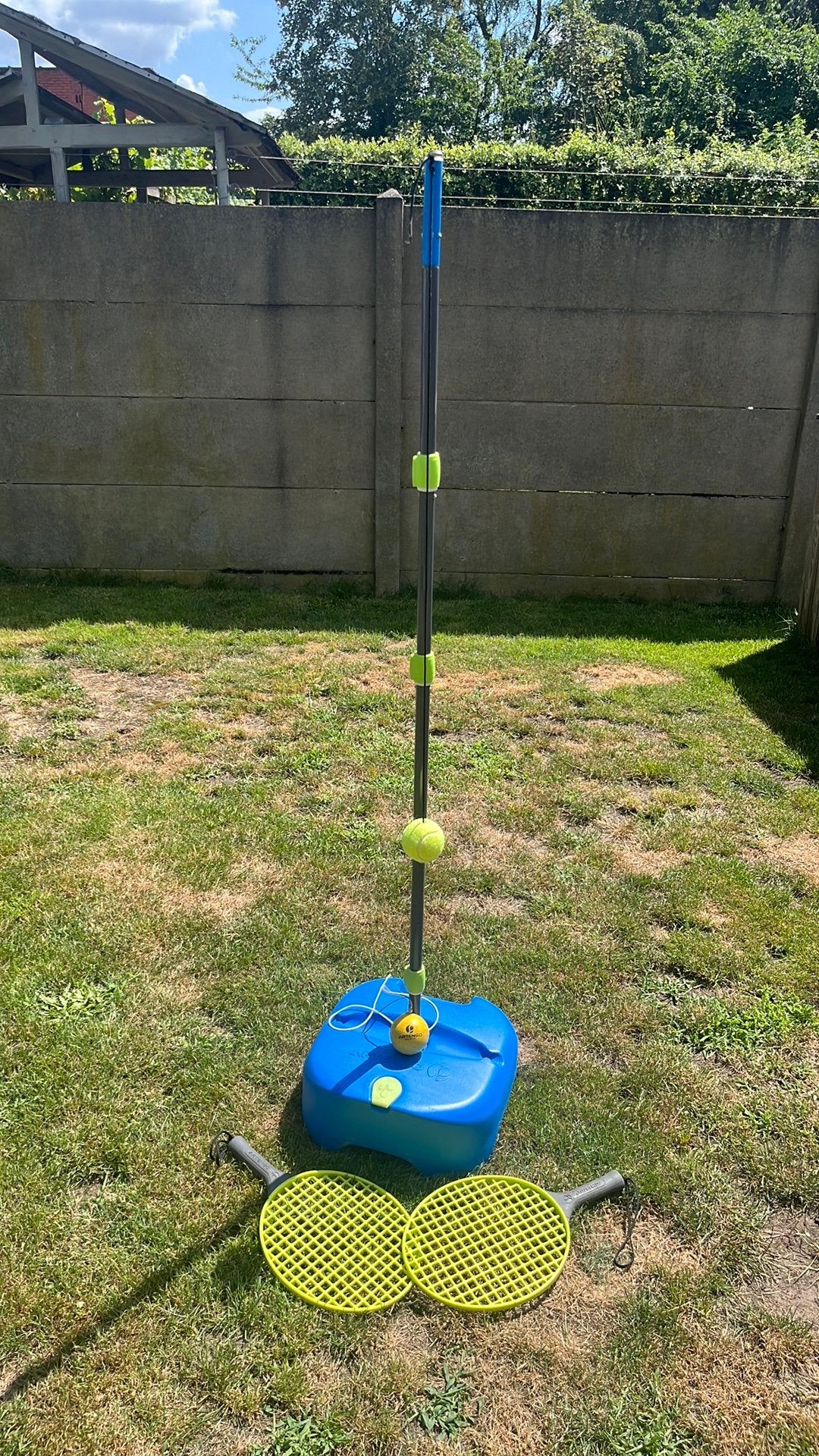 Swingball, Ophalen, Gebruikt