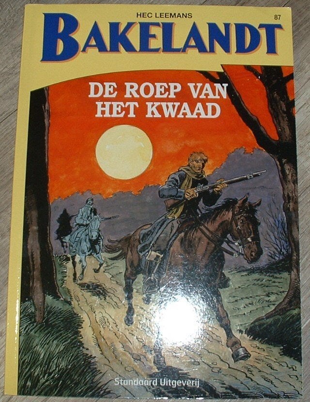 strip bakelandt nr 87 de roep van het kwaad, Boeken, Stripverhalen, Eén stripboek, Hec Leemans, Ophalen of Verzenden, Zo goed als nieuw