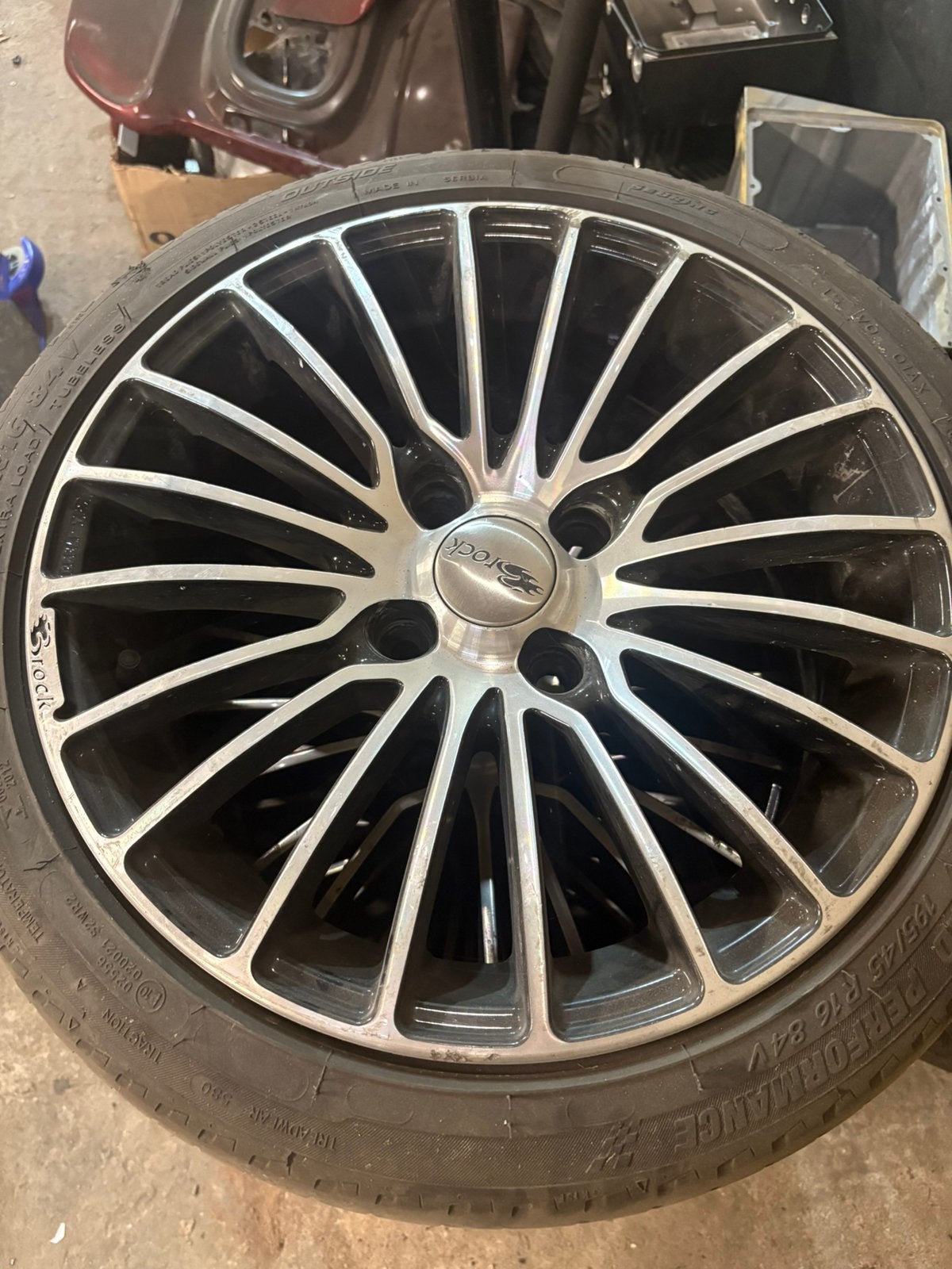 4 Jantes ford fiesta, Enlèvement, Utilisé