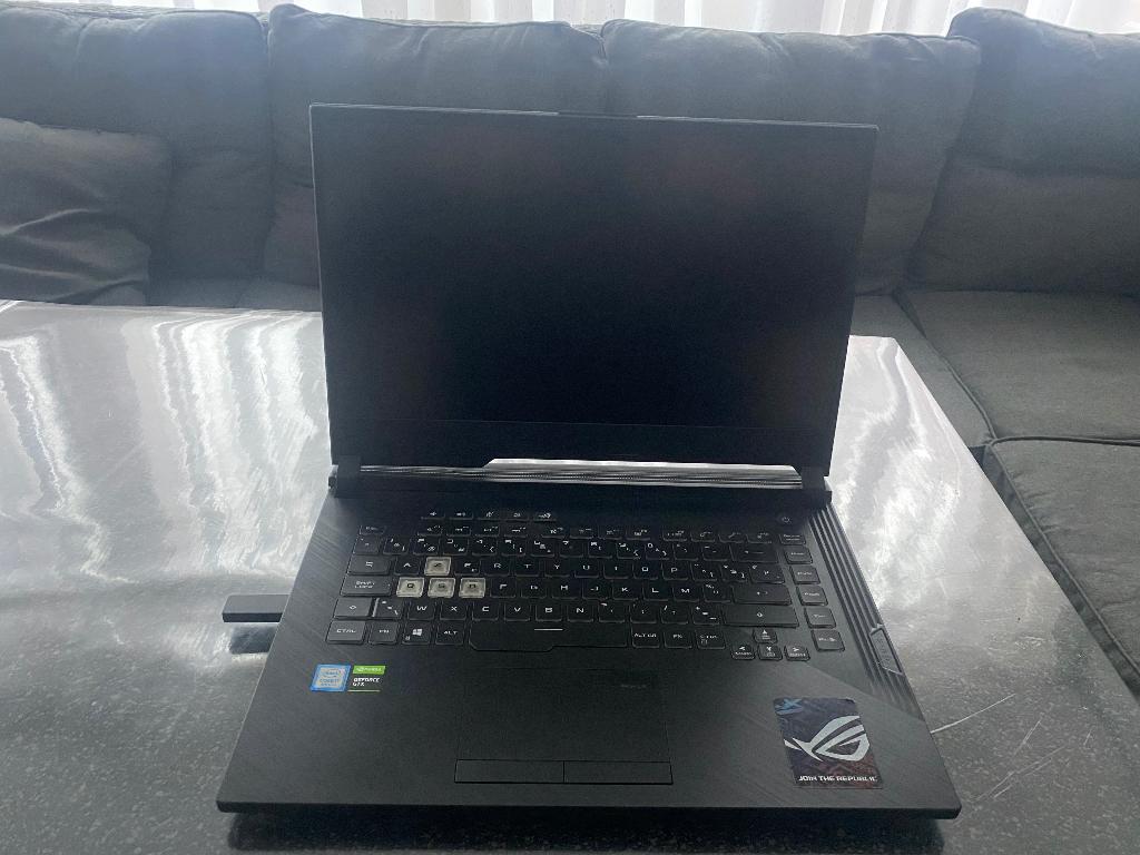 Asus rog strix gaming setup, Computers en Software, Windows Laptops, Ophalen, Met videokaart, Asus, Zo goed als nieuw