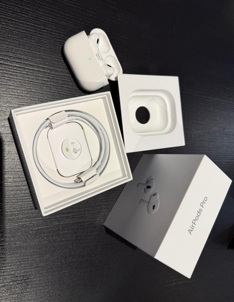 Apple airpods pro 2, Détection de port, Comme neuf, Blanc, Intra-auriculaires (In-Ear)