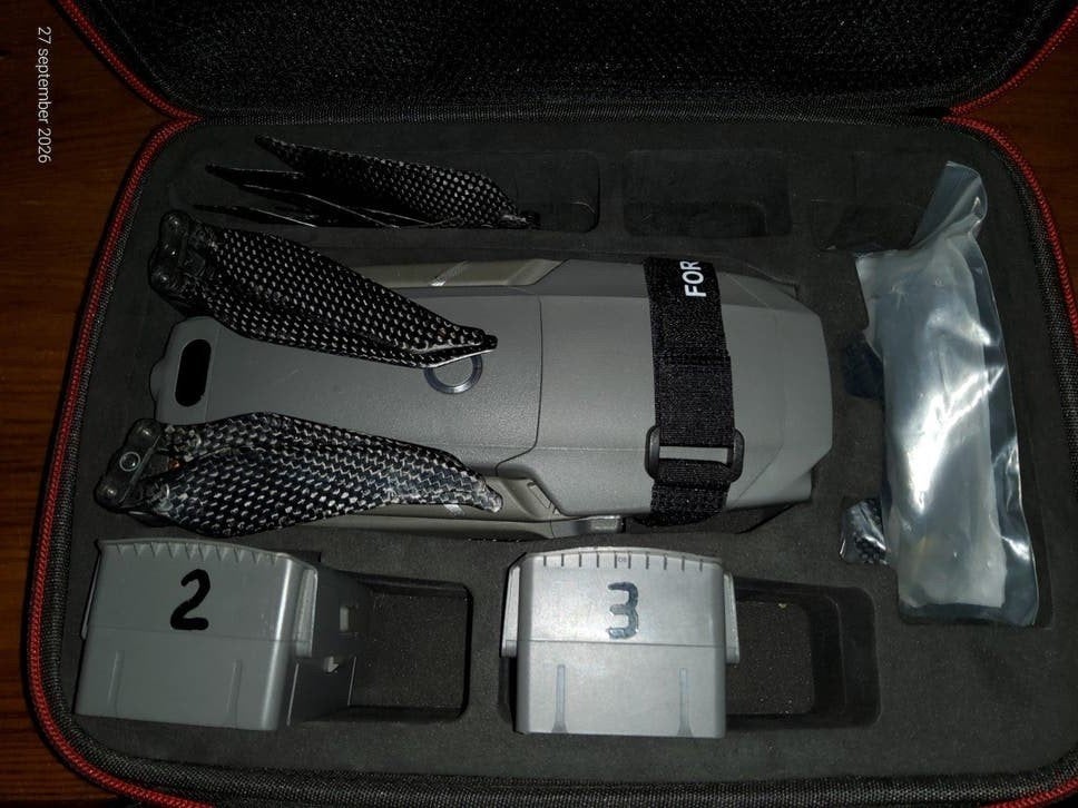 DJI MAVIC 2 zoem met 3 vlucht batterijen, Extra accu('s), Gebruikt, 30 tot 45 minuten, Cameradrone