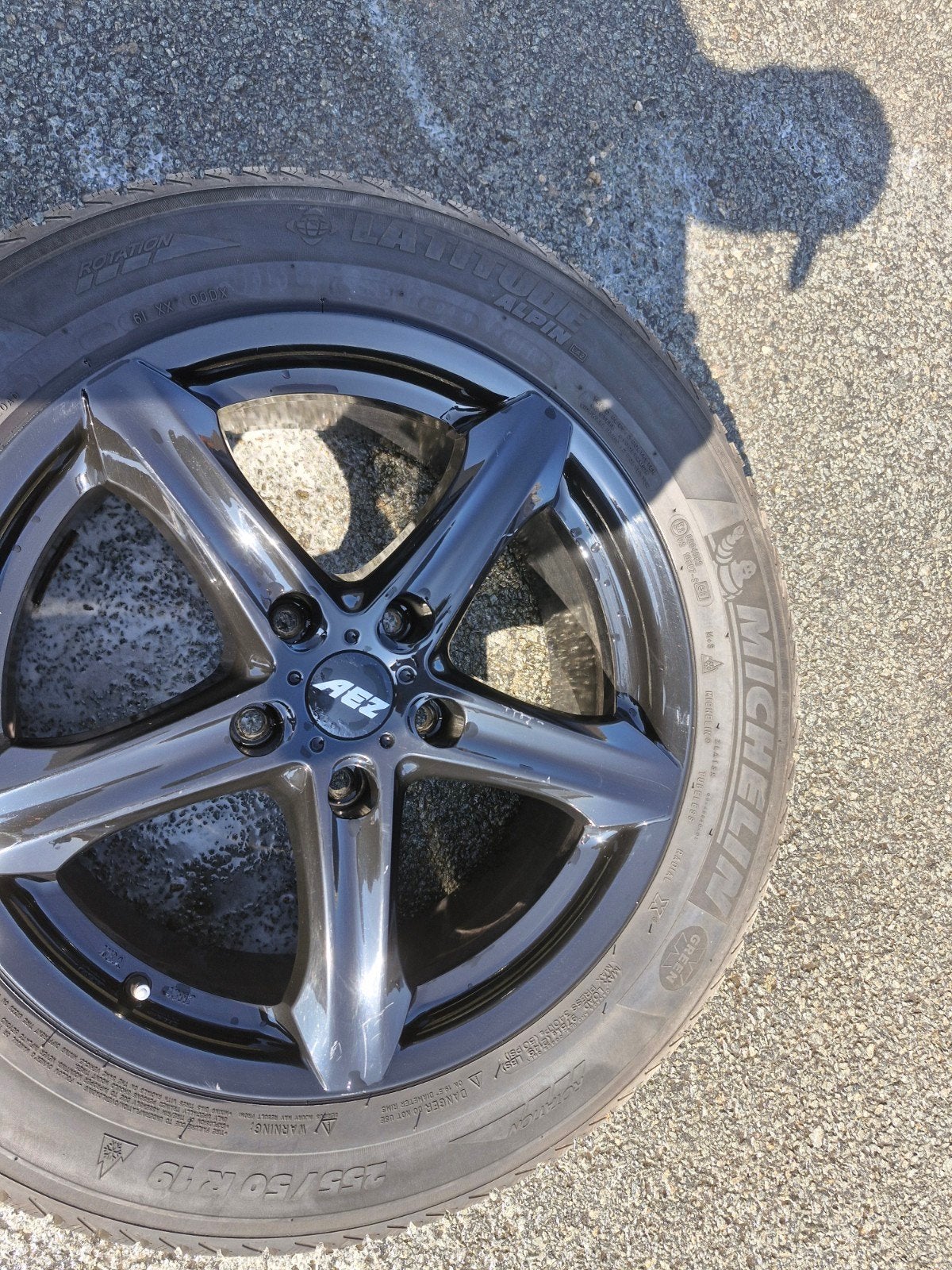 velgen aez r 19 versterkt met Michelin banden  255/50r19 107, Auto-onderdelen, Banden en Velgen, Ophalen, Band(en)